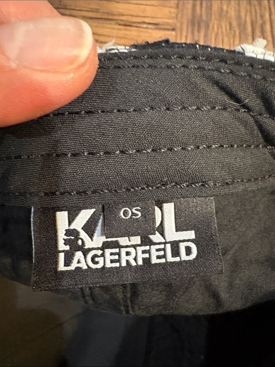 Karl Lagerfeld Embroidered Baseball Cap OS